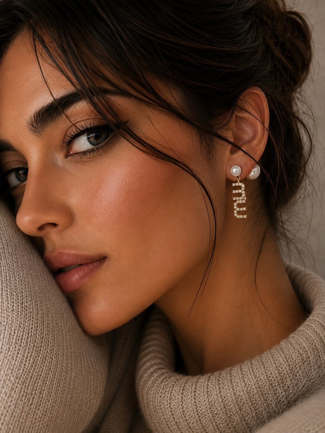 Boucles d’oreilles Perle Élégance – Inspiration Luxe✨