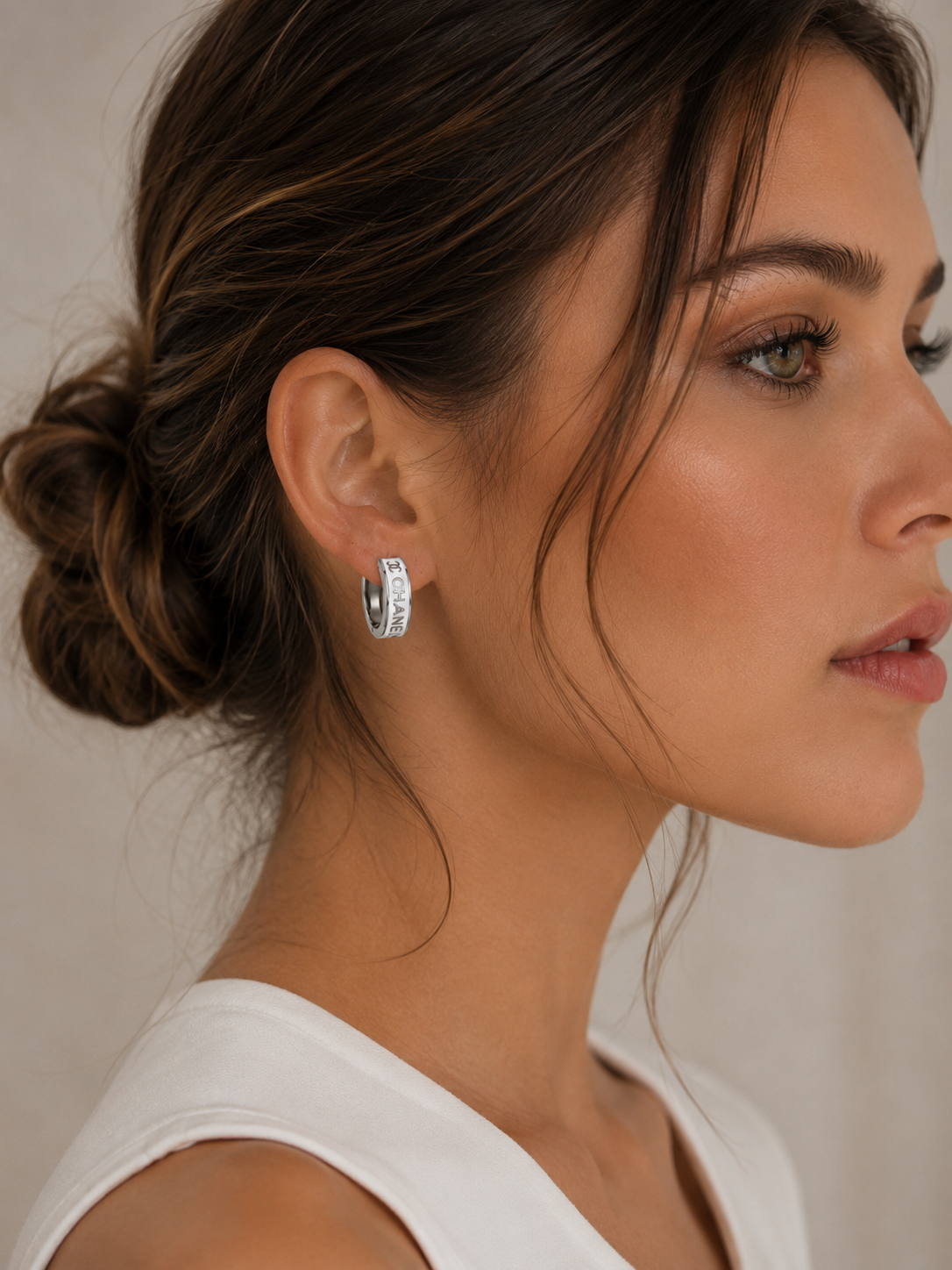 Créoles Élégance Argentée – Inspiration Luxe✨