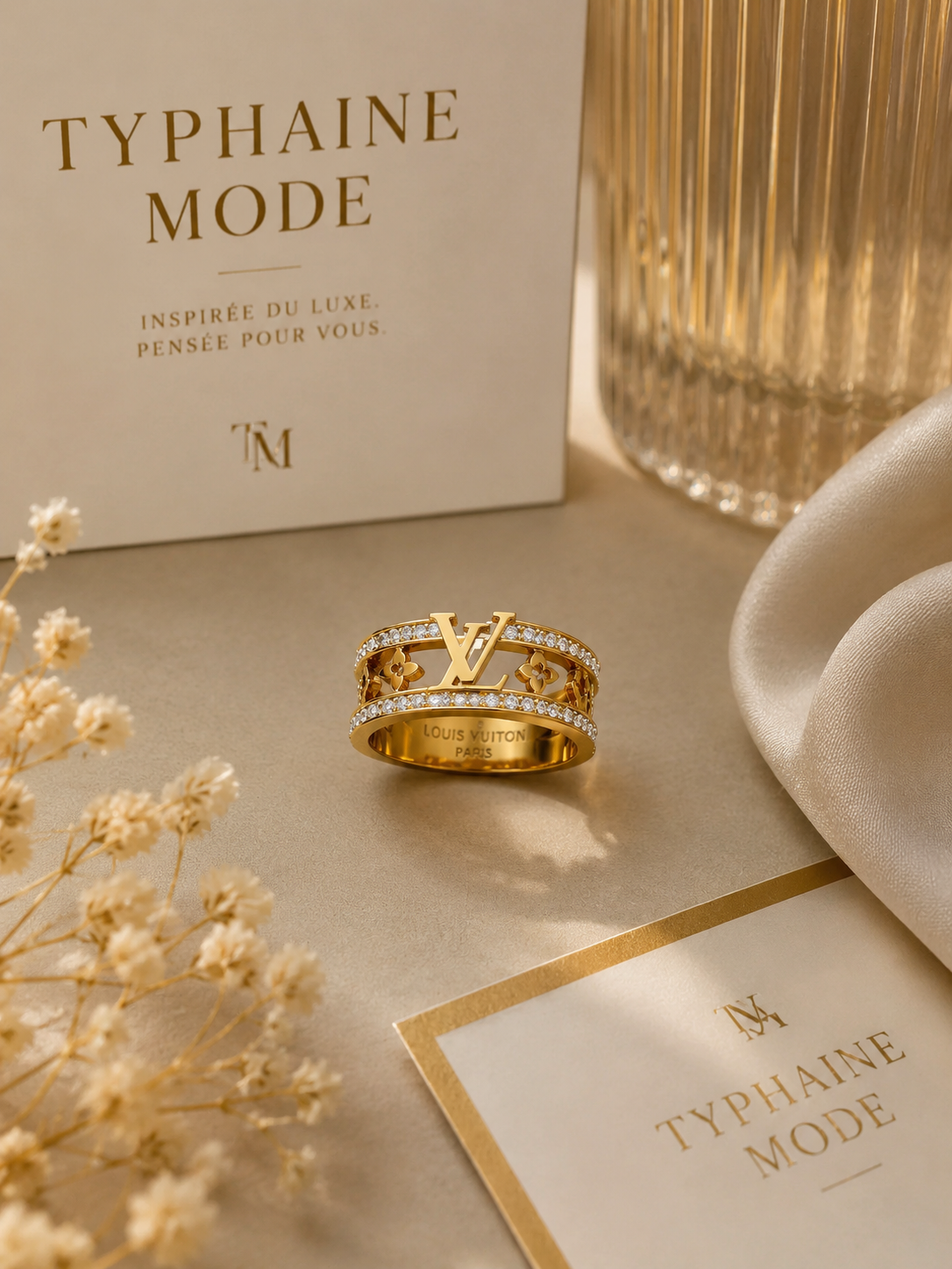 Bague Prestige Dorée✨