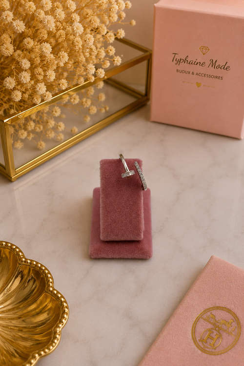 Bague Nova Réglable – Dorée ou Argentée✨