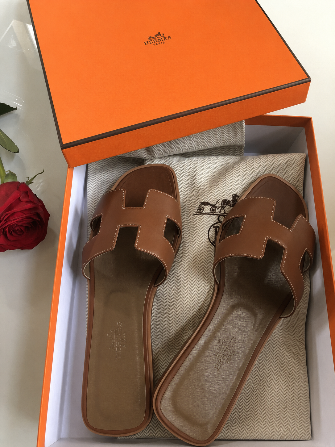 🤎 Claquettes Élégance Camel Premium✨