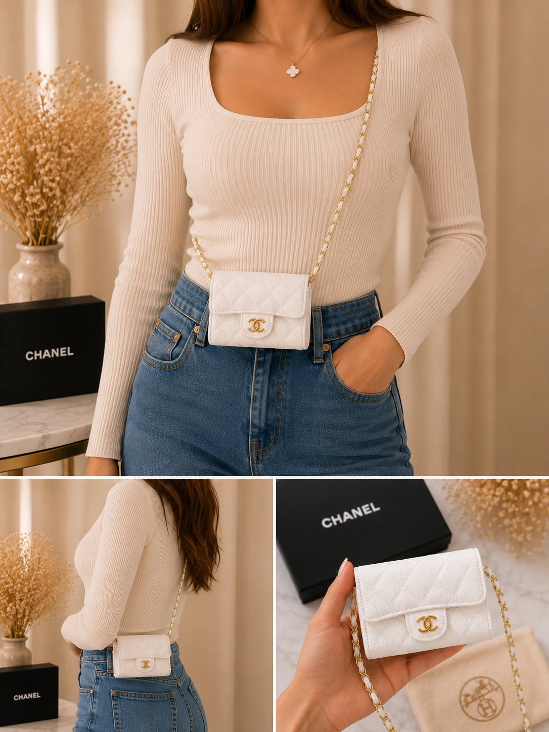Portefeuille bandoulière tendance✨