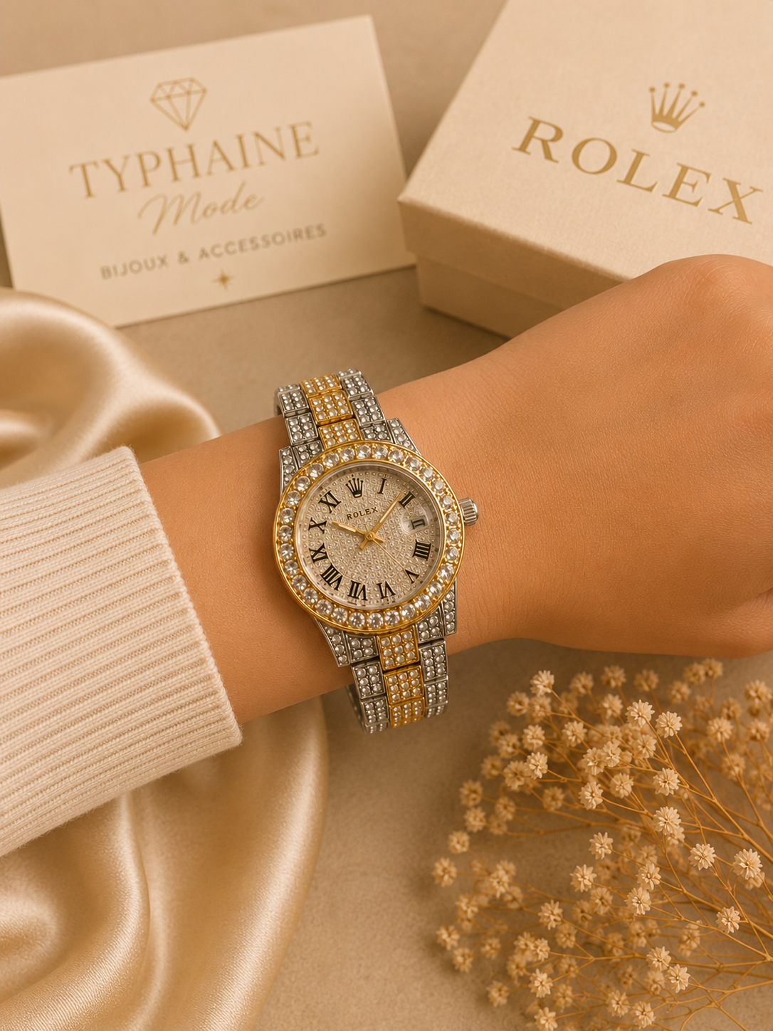 ✨Montre Élégance Dorée✨